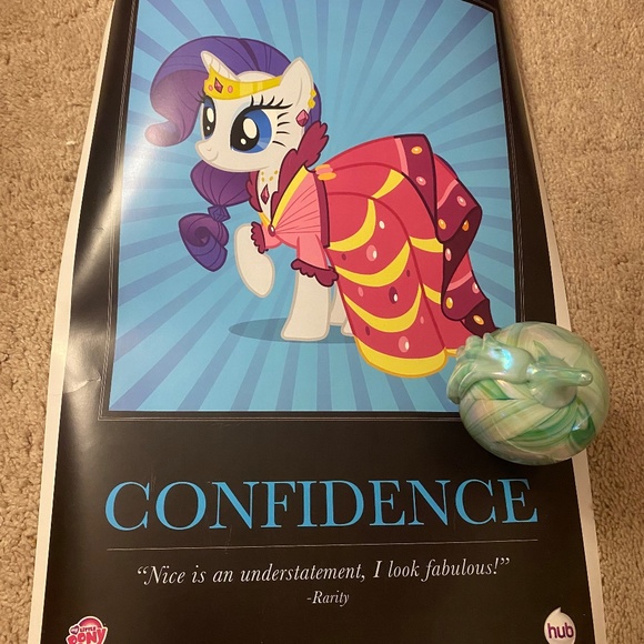 My Little Pony: San Diego Comic Con 2011 Motivational Posters Set of 8 VERY RARE - Picture 9 of 13